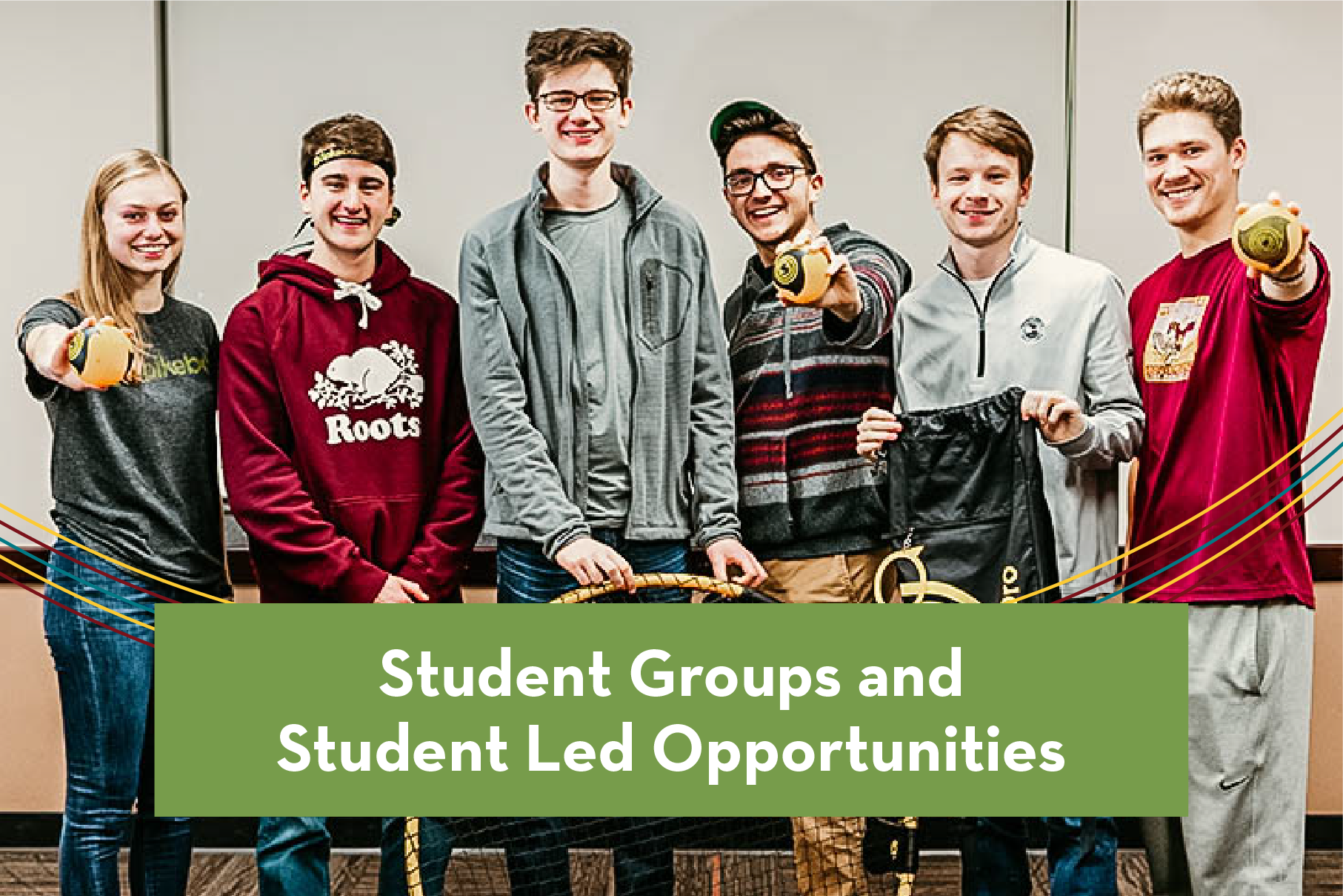 student groups & student lead opportunities